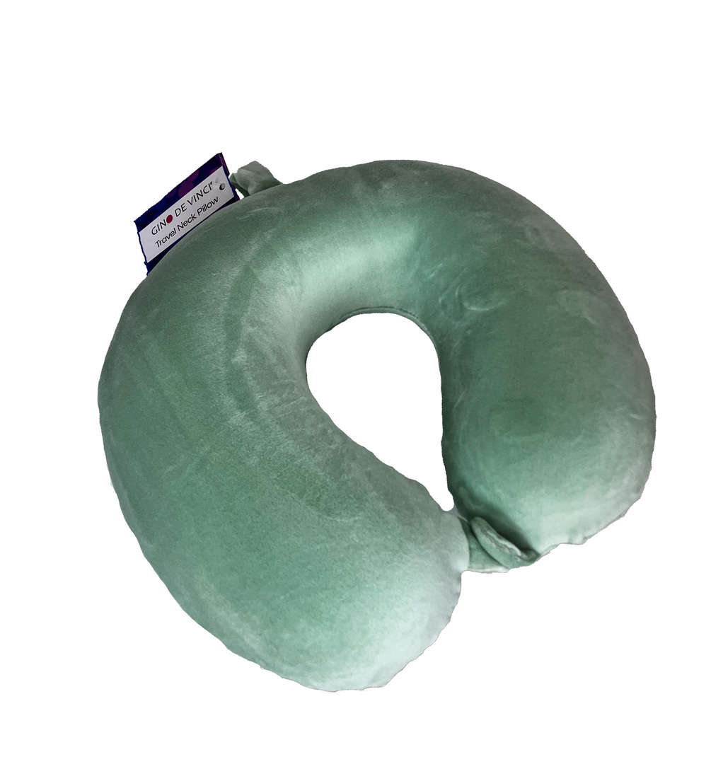 Travel pillow green